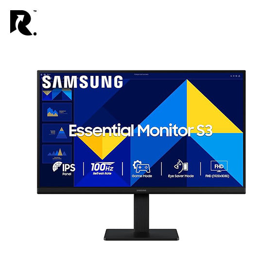 Samsung Essential Series S3 Flat  PC Monitor 22 Inch FULL HD
