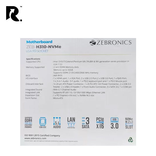 Zebronics Motherboard H310